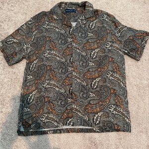 Paisley Patterned Men's Shirt